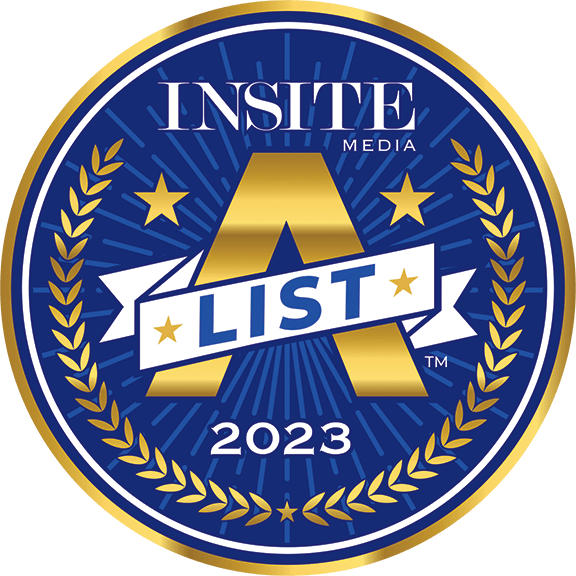 Insite Media A-List 2023 logo